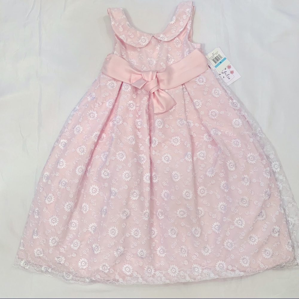 🆕Pippa & Julie Pink Girls Dress Size 5